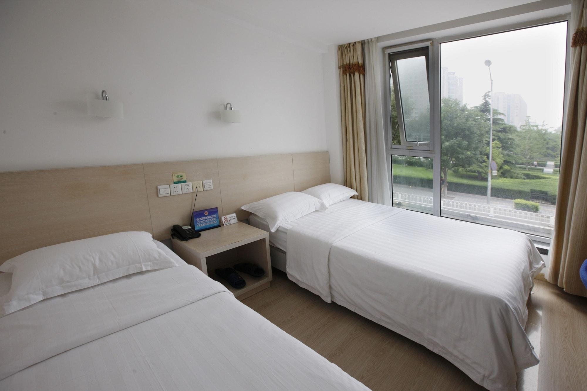 Beijing Dongdan Hotel Near Wangfujing Street,Tian'Anmen Square,The Forbidden City,Free Self-Service Laundry Room Eksteriør billede
